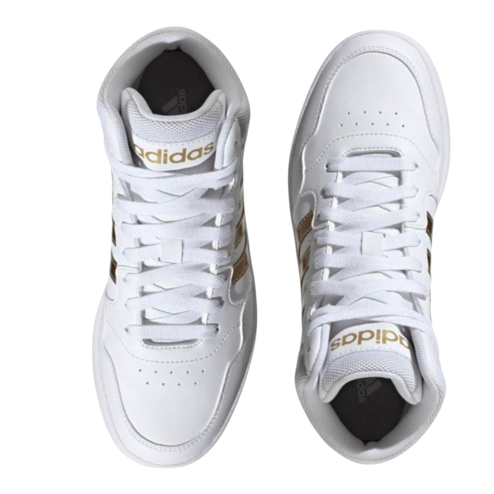 Adidas Women's Hoops 3.0 Mid Basketball Shoes Sneakers Size 8.5 New - Picture 5 of 16